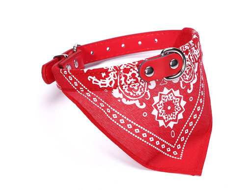 Pet PU Adjustable Leather Collar