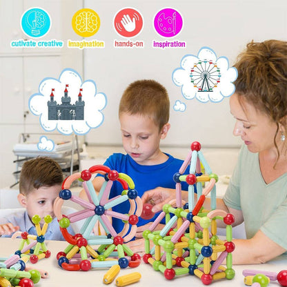 PuzzleCraft™ 3D Magnetic Building Blocks