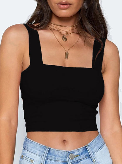 O.NIGHT™ Casual Basic Crop Top T-Shirt