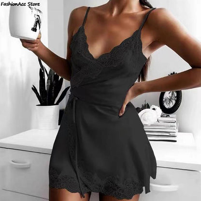 FASHIONACC™ Silk Sling Nightdress