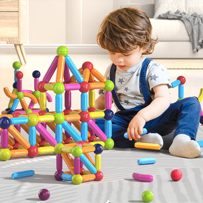 PuzzleCraft™ 3D Magnetic Building Blocks