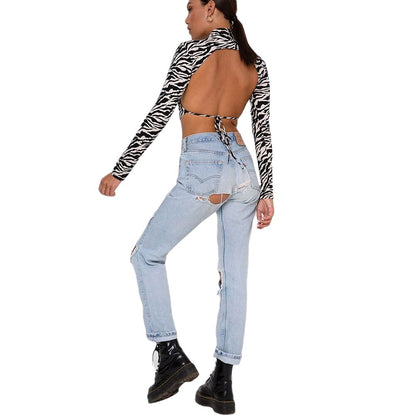 O.NIGHT™ Printed Women Sexy Crop Top