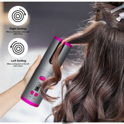 CurlEase™ Automatic Cordless Hair Curler