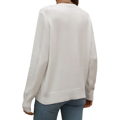 O.NIGHT™ Soft Tassels Crew Neck Sweater