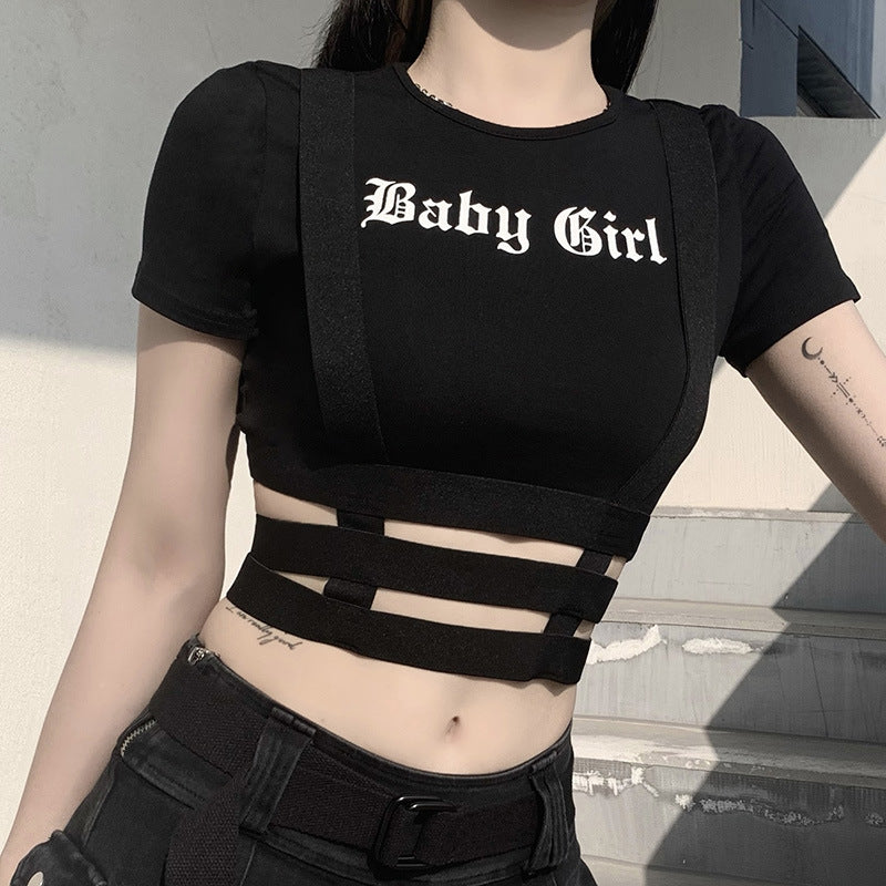 O.NIGHT™ Trendy Crop Top O-Neck T-shirt