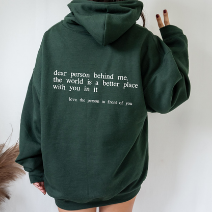 O.NIGHT™ "Dear Person behind Me" Hoodie