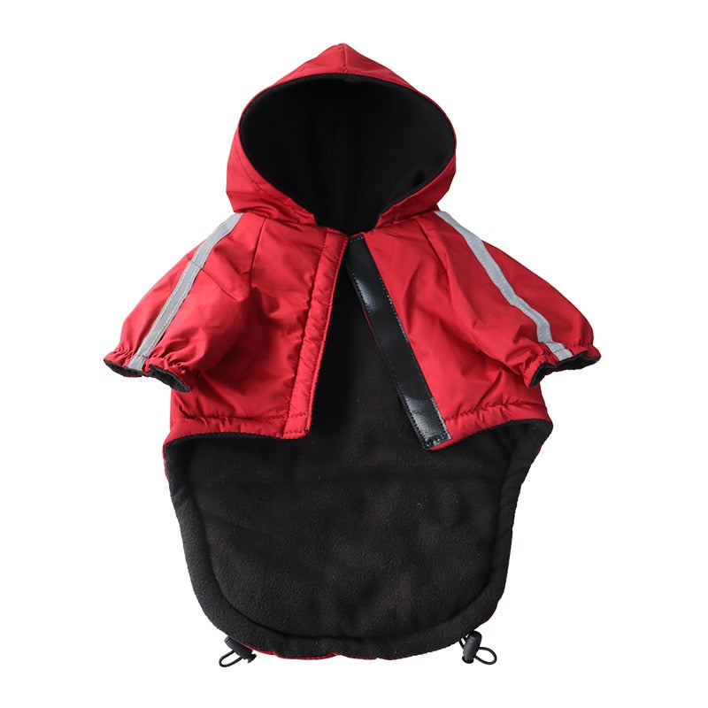 TDF Reflective Pet Hooded Jacket