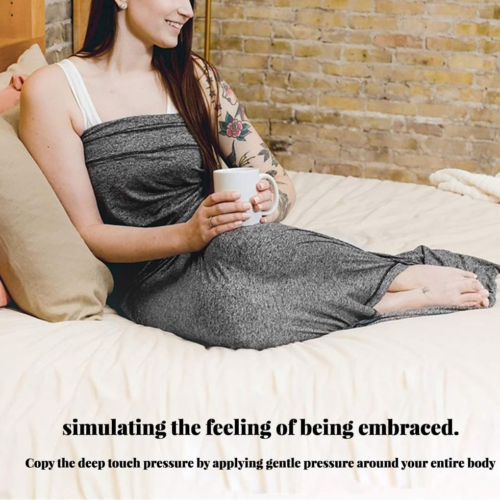 WeightedCocoon™ Sleep Compression Comfort Blanket