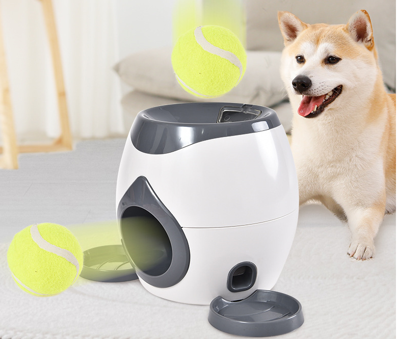 Smart Pet Feeder Ball Throw Toy